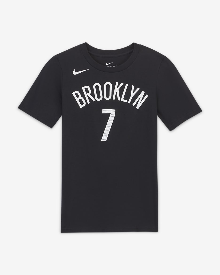 Kevin Durant Nets Older Kids Nike NBA Player T Shirt. Nike DK